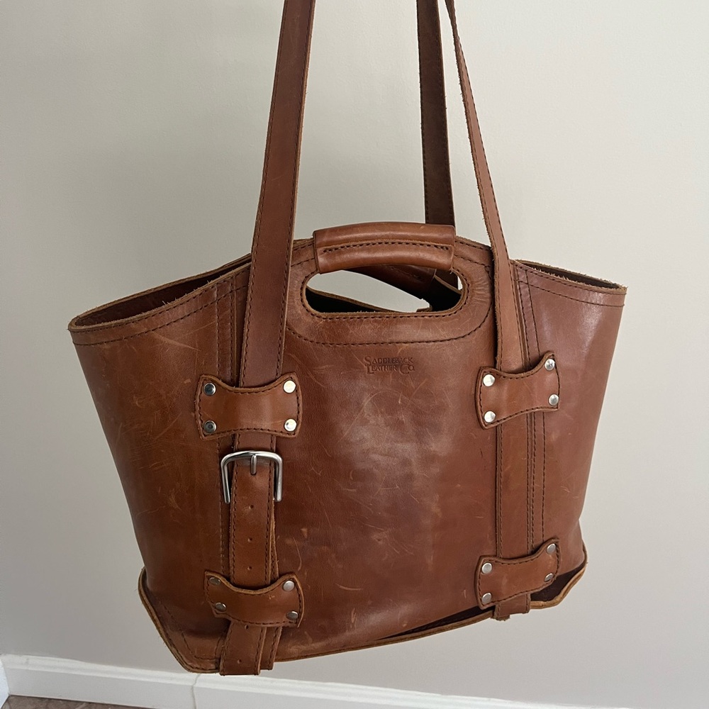 Saddleback Leather Co. Tote Bag.